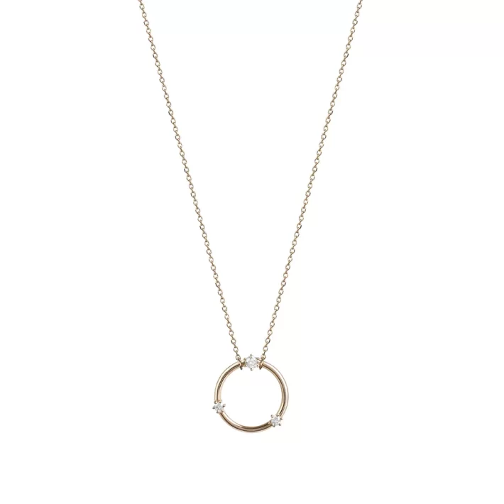 colar orb diamantes